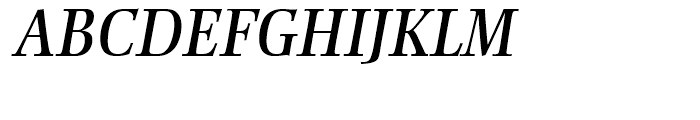 Ellington Italic Font UPPERCASE