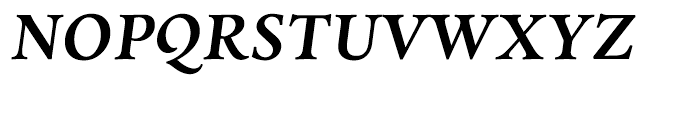 Elmhurst Bold Italic Font UPPERCASE