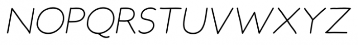 Elastica Italic Font UPPERCASE