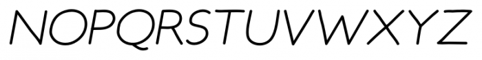 Elastica Medium Italic Font UPPERCASE