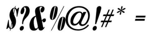 Elida JNL Oblique  Font OTHER CHARS