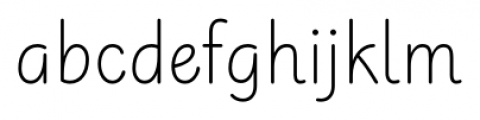 Ella FY Regular Font LOWERCASE