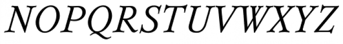 El Castillo SG Italic Font UPPERCASE