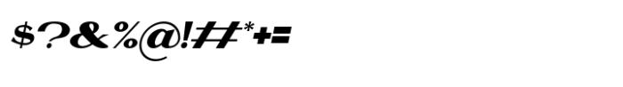 El Molaco Italic Font OTHER CHARS
