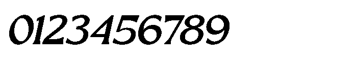El Pacre EL PACRE Italic Font OTHER CHARS