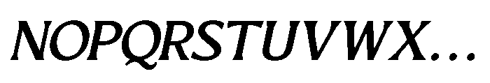 El Pacre EL PACRE Italic Font UPPERCASE