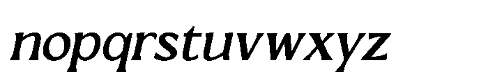 El Pacre EL PACRE Italic Font LOWERCASE