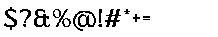 El Pacre EL PACRE Regular Font OTHER CHARS