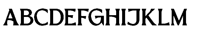 El Pacre EL PACRE Regular Font UPPERCASE