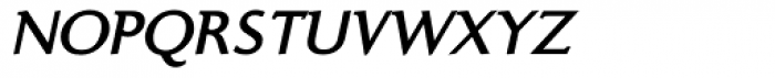 Ela Demiserif Plain Caps Italic Font LOWERCASE