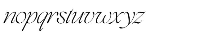 Elagern Italic Font LOWERCASE