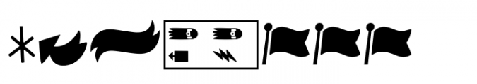 Elah Pro Regular YDingbats Font OTHER CHARS