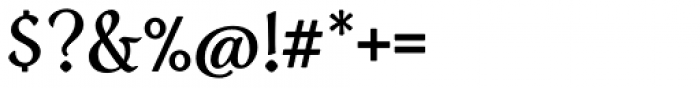 Elaina Semi Serif Font OTHER CHARS