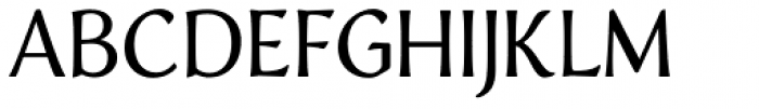 Elaina Semi Serif Font UPPERCASE
