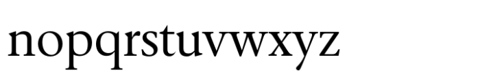 Elaine Book Font LOWERCASE