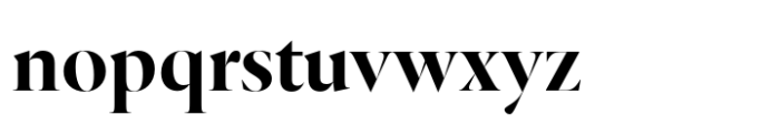 Elaine Grand Bold Font LOWERCASE