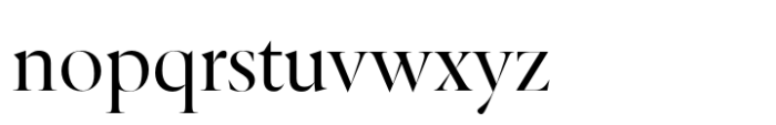 Elaine Grand Book Font LOWERCASE
