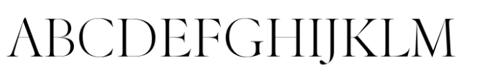 Elaine Grand Light Font UPPERCASE