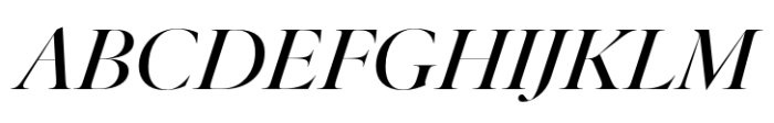Elaine Grand Medium Italic Font UPPERCASE
