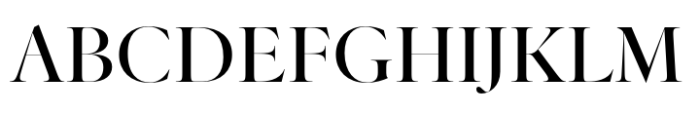 Elaine Grand Medium Font UPPERCASE