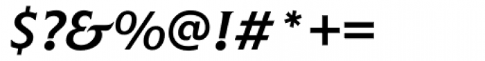 Elan Medium Italic Font OTHER CHARS