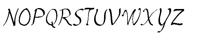 Elan Serif Font UPPERCASE