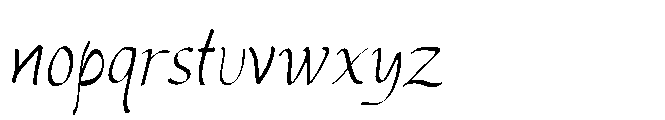 Elan Serif Font LOWERCASE