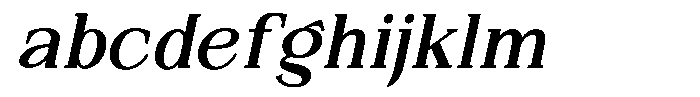 Elandoria Oblique FONT
