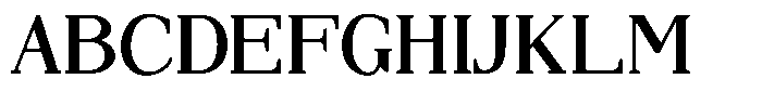 Elandoria Regular Font UPPERCASE