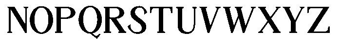 Elandoria Regular Font UPPERCASE