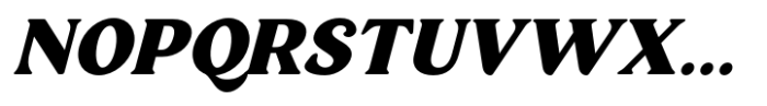 Elanor Bold Italic Font UPPERCASE