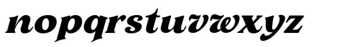 Elanor Bold Italic Font LOWERCASE