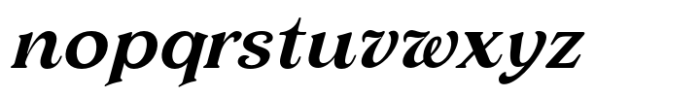 Elanor Medium Italic Font LOWERCASE