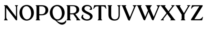 Elanor Regular Font UPPERCASE