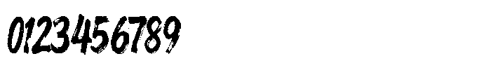 Elanova Brush Font OTHER CHARS