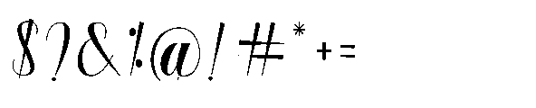 Elarine Font OTHER CHARS