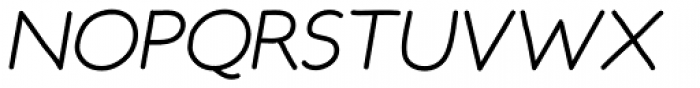Elastica Italic Bold Font UPPERCASE