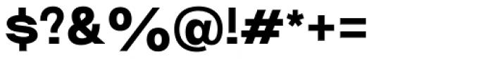 Elastik Bold B Font OTHER CHARS