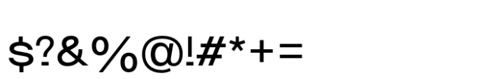 Elastik Regular A Font OTHER CHARS