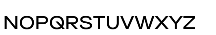 Elastik Regular A Font UPPERCASE