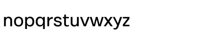 Elastik Regular B Font LOWERCASE