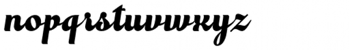 Elaya Script Regular Font LOWERCASE