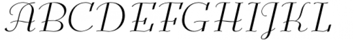 Elbflorenz Italic Font UPPERCASE