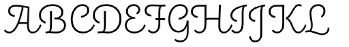 Eldwin Script Thin Font UPPERCASE