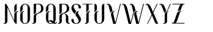 Eleanore Typeface Regular Font UPPERCASE