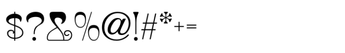 Eleckatrical Banana JNL Regular Font OTHER CHARS