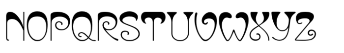 Eleckatrical Banana JNL Regular Font UPPERCASE