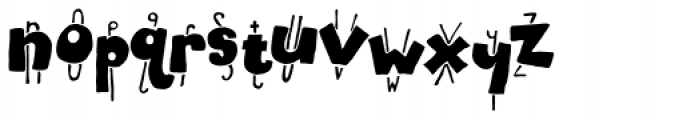 Electric Weasel Font LOWERCASE