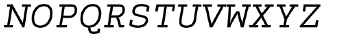 Electrica Italic Font UPPERCASE