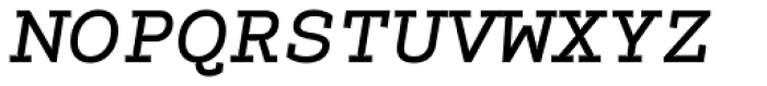 Electrica Semi Bold Italic Font UPPERCASE